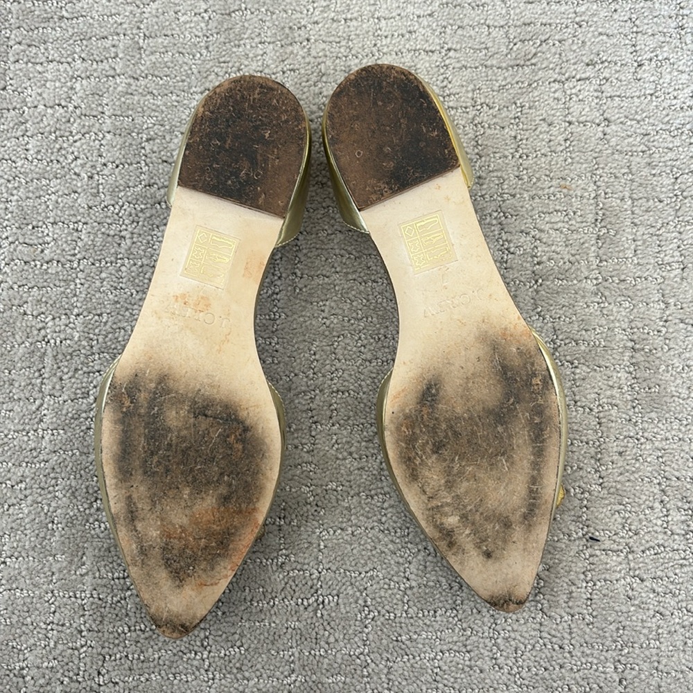 JCrew gold tassel leather mules - Picture 6 of 6